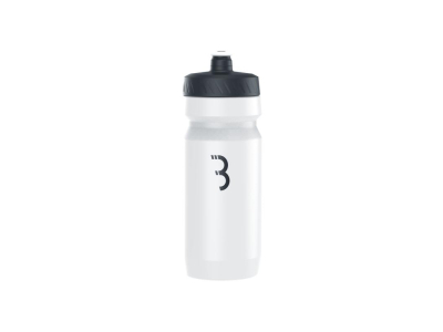 Fľaša 0,55l s náustkom SoftLock BBB BWB-01 COMPTANK 3.0, biela/čierna