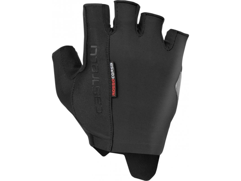 Rukavice Castelli 19026 ROSSO CORSA ESPRESSO 010 čierna