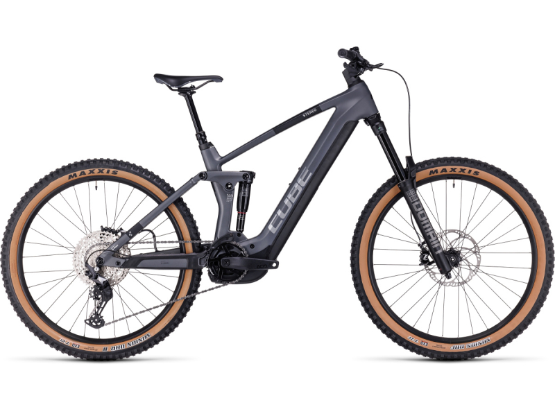 CUBE Stereo Hybrid 160 HPC Race 750 27.5 grey´n´metal