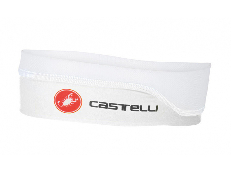 CASTELLI SUMMER HEADBAND biela